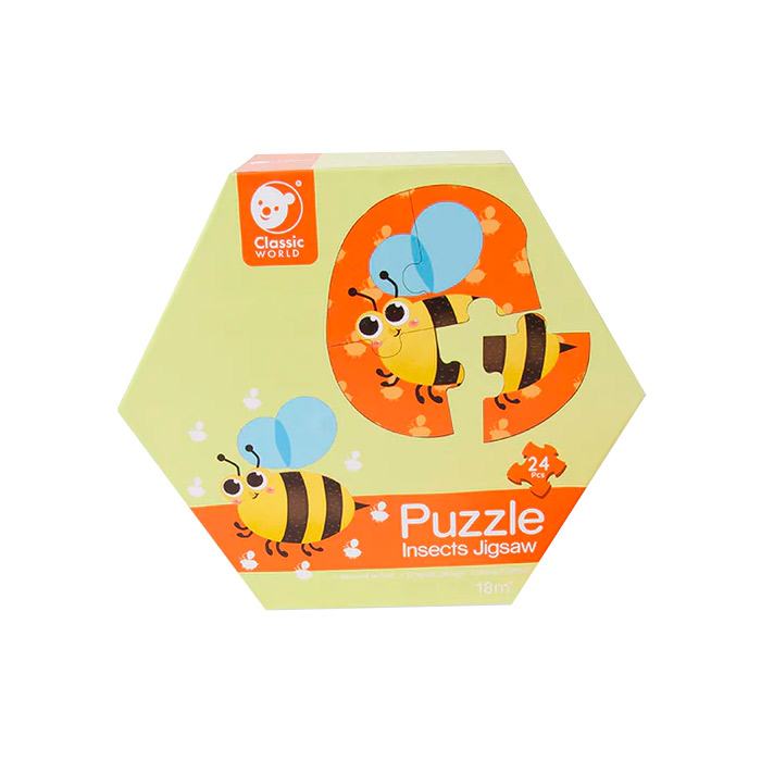 Puzzle 6-in-1 "Insecte" 40025