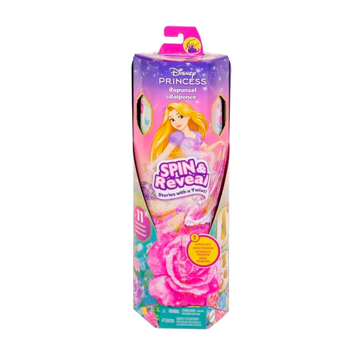 Papusa Disney Rapunzel Color Reveal HTV86