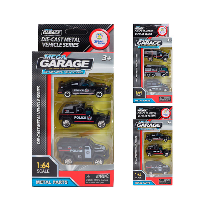 Set de 3 masinute 86602-3B