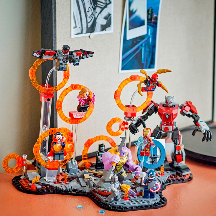 Lego Marvel Infinity Saga Batalia finala 76323