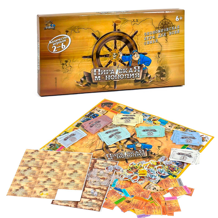 Joc de masa "Monopoly" Piratii 0134R-3