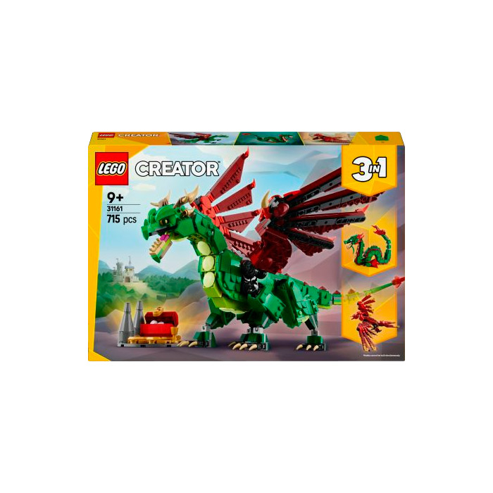 Lego Creator 3-in-1 Dragon 31161