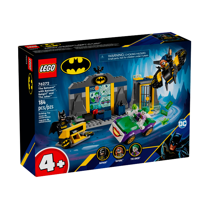 Lego Пещера Бэтменов с Бэтменом, Бэтгерл и Джокером 76272