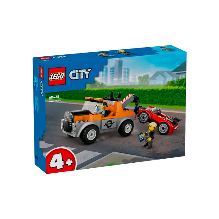 Lego Эвакуатор и ремонт спортивных автомобилей 60435