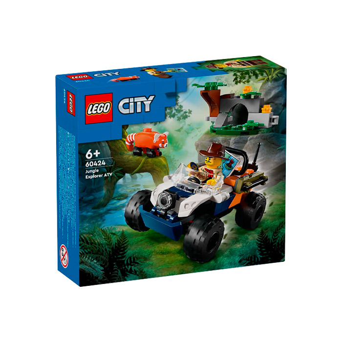 Lego Квадроцикл Jungle Explorer Red Panda Mission 60424