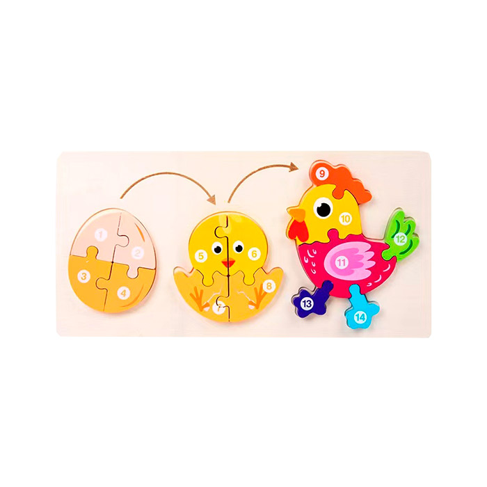 Puzzle din lemn JBL036