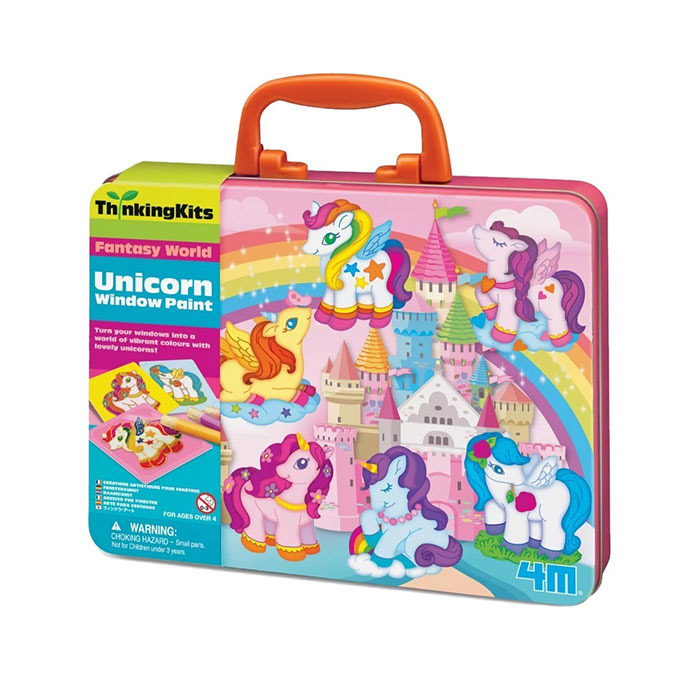 Set creativ 4M Unicorn Window Paints 00-04735