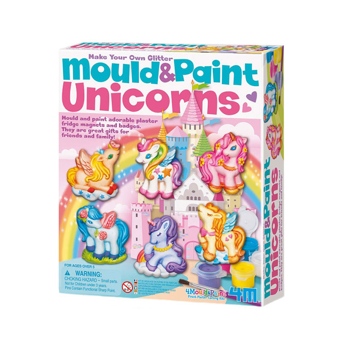 Set creativ 4M Mould & Paint Unicorns 00-04708
