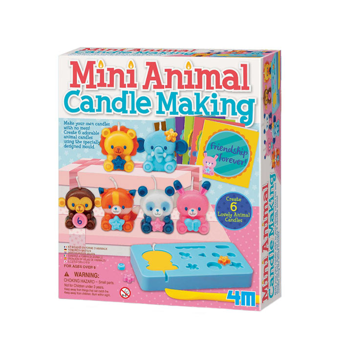 Set creativ 4M Animal Candle Making 00-04681
