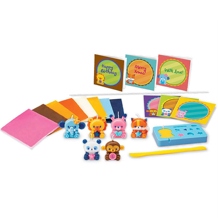 Set creativ 4M Animal Candle Making 00-04681
