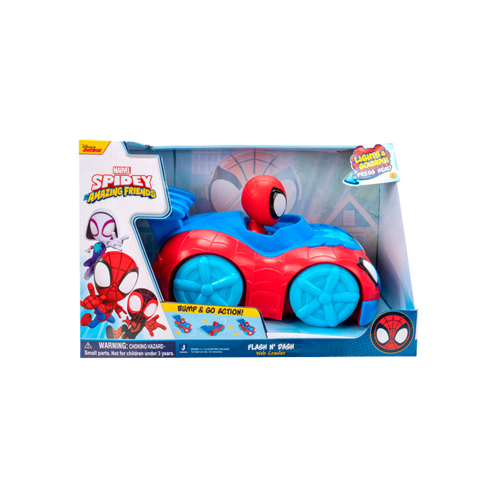 Set masina+figurina "Spider-Man" Spidy Jazwares SNF0124