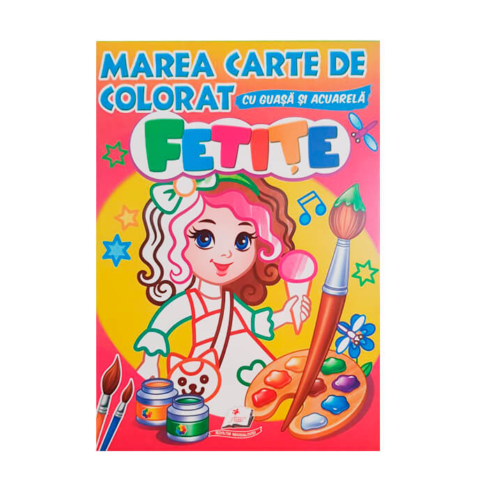 M. carte de colorat Fetite 664148
