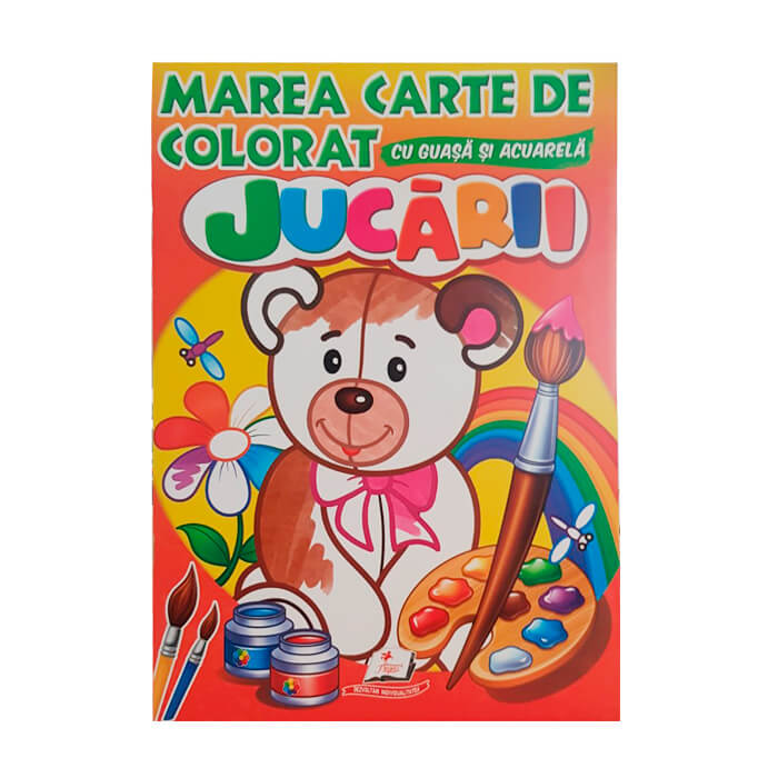 M. carte de colorat Jucarii 664056