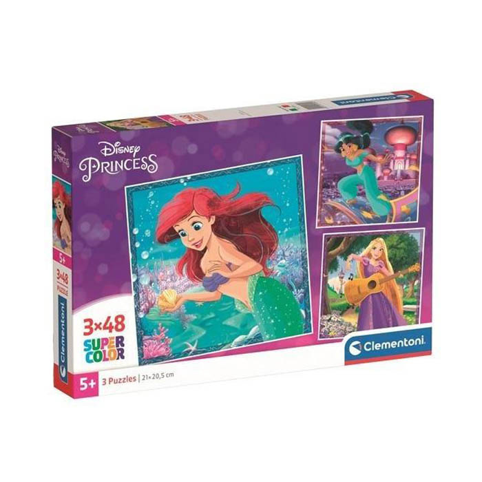 Puzzle 3x48 Princess 25304
