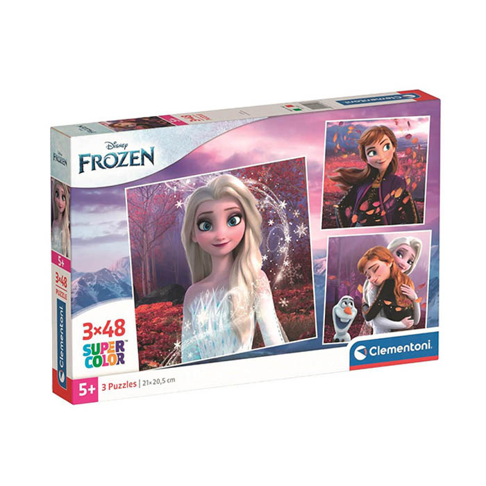Puzzle 3x48 Frozen 25297