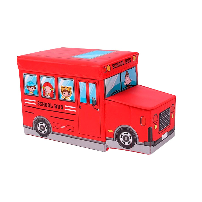 Foto Container pentru jucarii "School Bus" XYK11244 Container pentru jucarii "School Bus" XYK11244