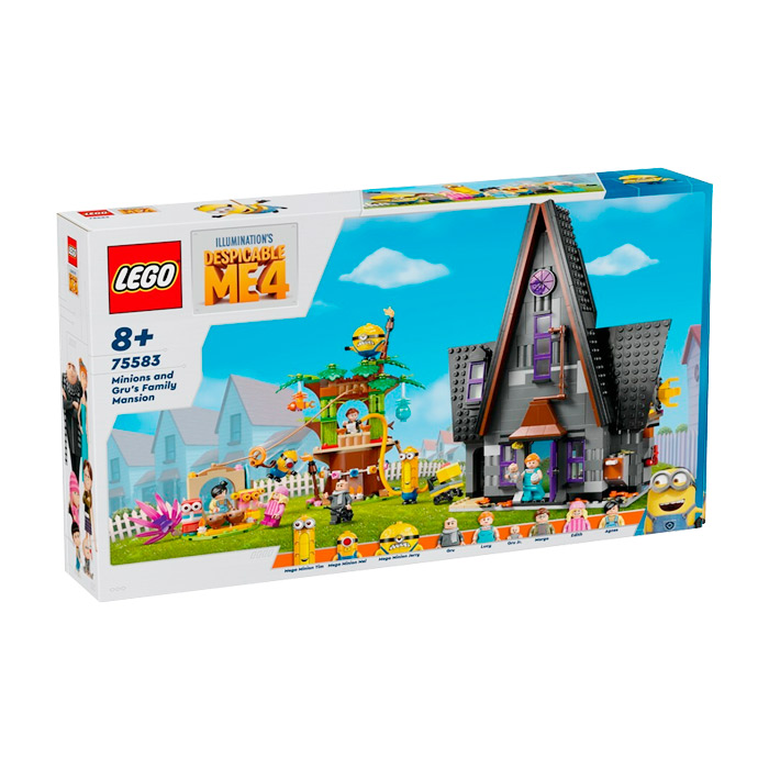 Lego Minions Resedinta de familie a lui Gru si a minionilor Minions 75583