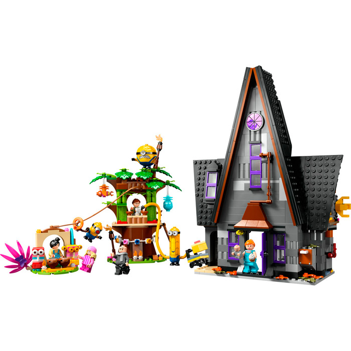 Lego Minions Resedinta de familie a lui Gru si a minionilor Minions 75583