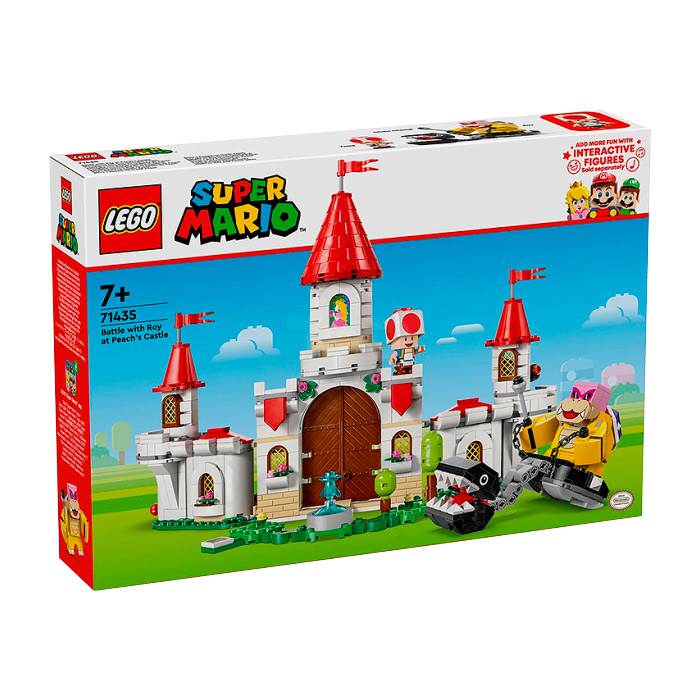Lego Super Mario Batalia cu Roy la castelul lui Peach Super Mario 71435