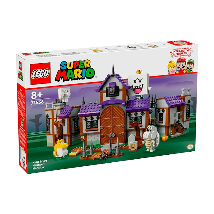 Lego Super Mario Conacul bintuit al lui King Boo Super Mario 71436