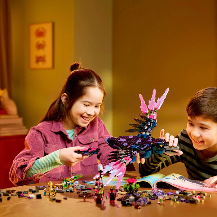 Lego Dreamzzz Corbul de la miezul noptii al vrajitoarei din Never 71478