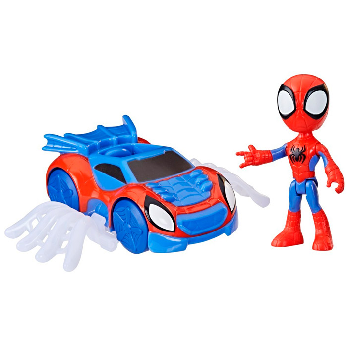 Set de joc masina + figurina Spider-Man F7454
