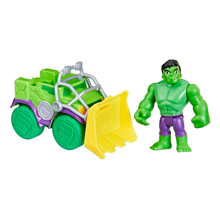 Set de joc masina + figurina Hulk F7457