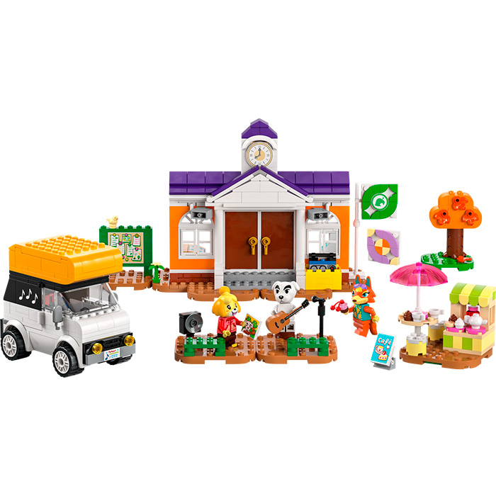 Lego Animal Crossing Concertul lui K.K. la Plaza 77052