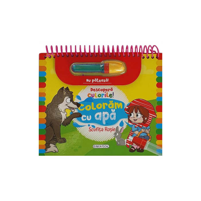 Descopera culorile! Scufita Rosie 243229