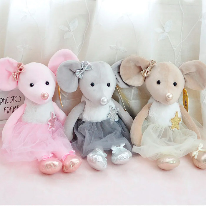 Jucarie moale Soarece 36cm JR6219