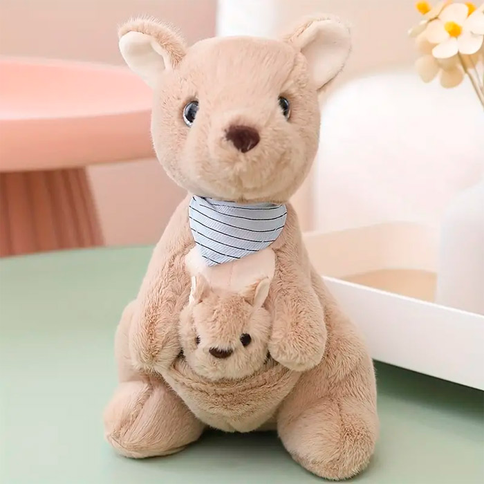 Jucărie moale Cangur 22cm JR61518