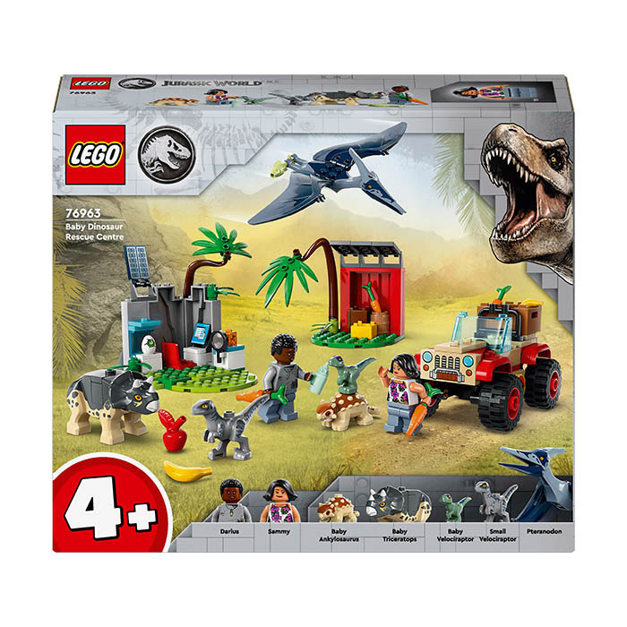 Lego Центр спасения маленьких динозавриков 76963