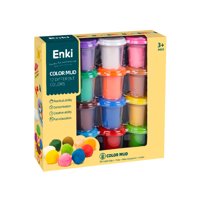 Set plastiline de 12bucati EK6005