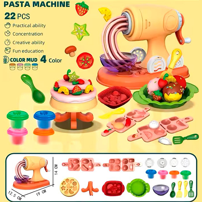 Set plastiline "Masina pentru inghetata" EK6042