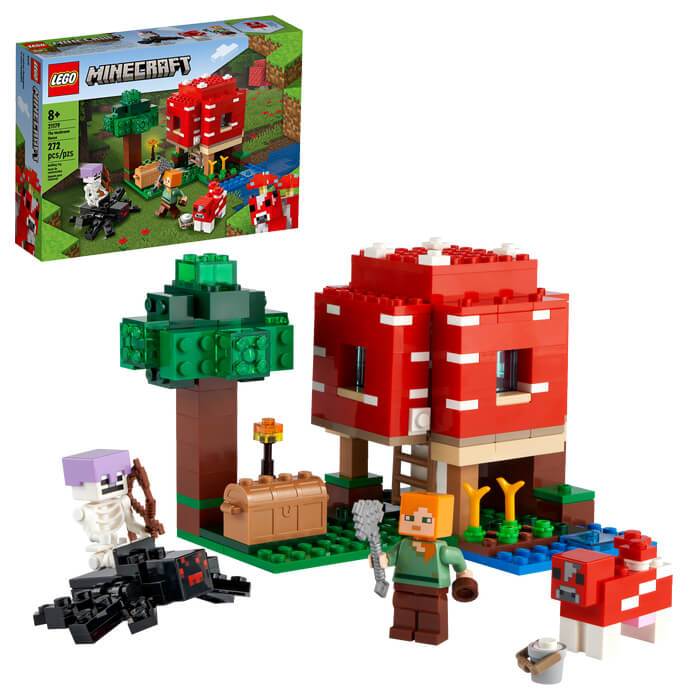 Lego Грибной дом 21179
