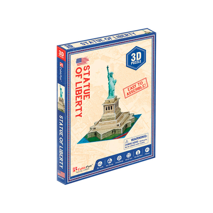 3D puzzle Cubicfun Statuia Libertatii S3026