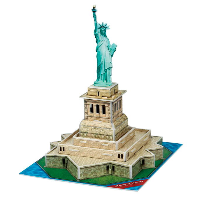3D puzzle Cubicfun Statuia Libertatii S3026