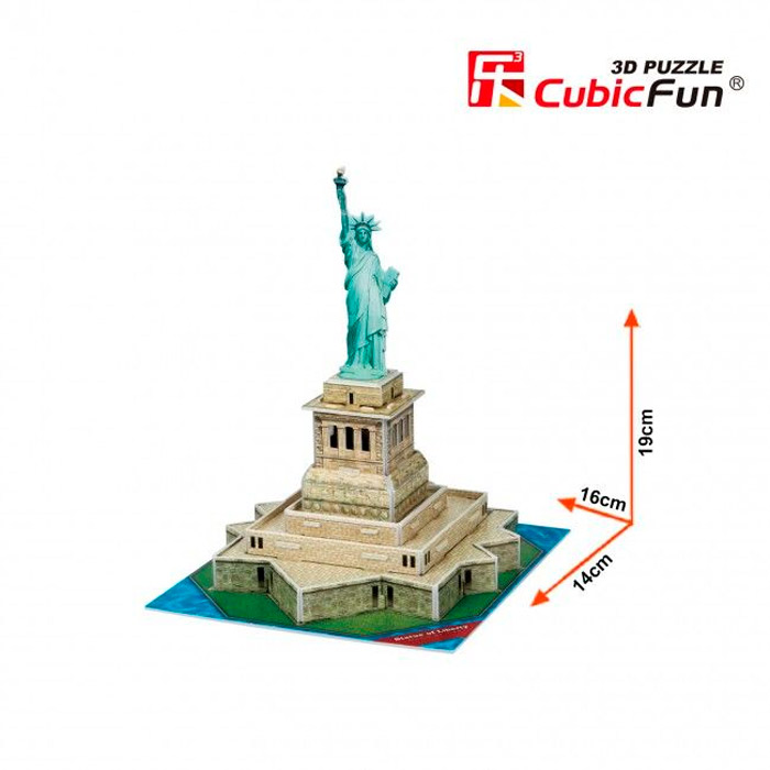 3D puzzle Cubicfun Statuia Libertatii S3026