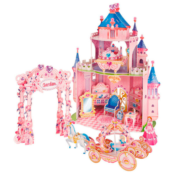 3D puzzle Cubicfun Gradina Secreta a Printesei E1623h