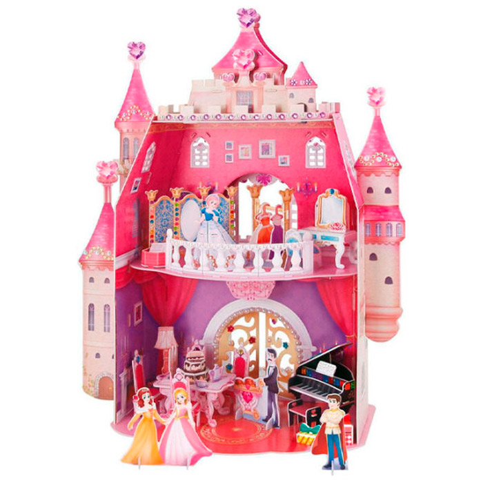 3D puzzle Cubicfun Aniversarea printesei E1622h