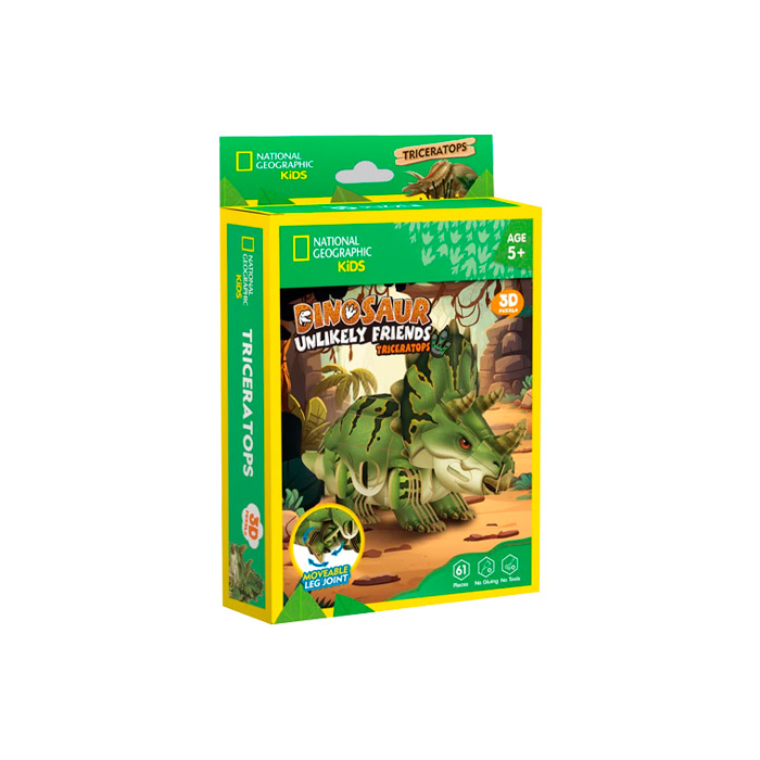 3D puzzle Cubicfun Triceratops DS1168h