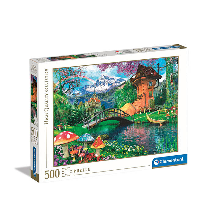 Puzzle 500 The Old Shoe House 35522