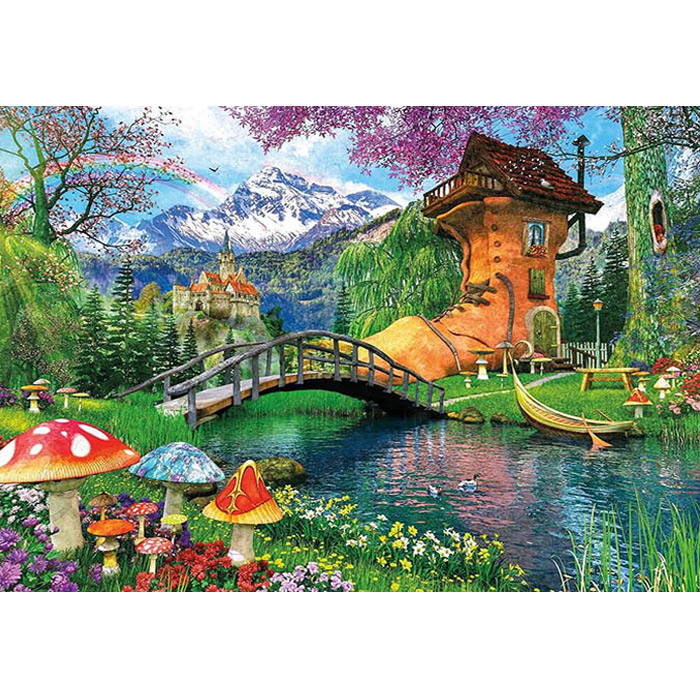 Puzzle 500 The Old Shoe House 35522