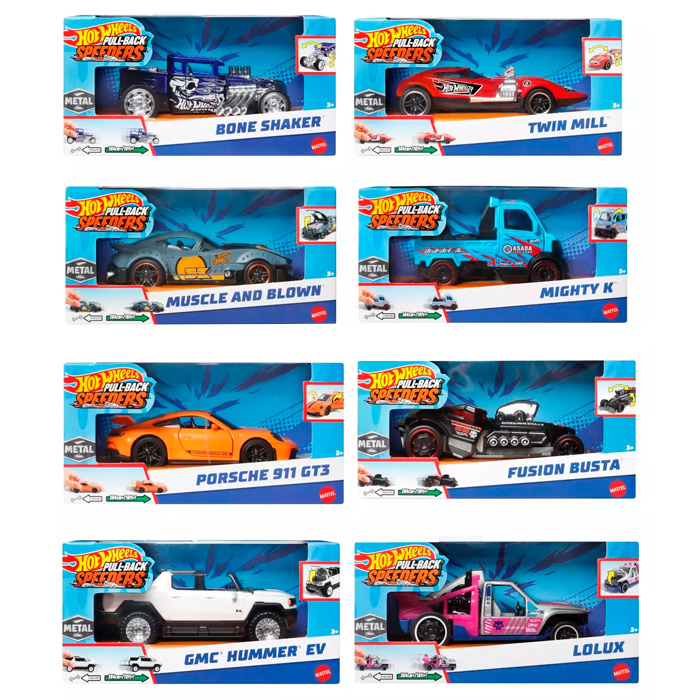 Masina HW Pull-Back Speeders HPR70