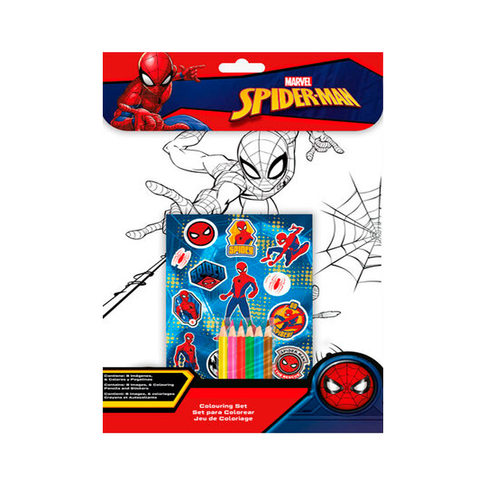 Desene de colorat  "Spider-Man" Kids SP50019