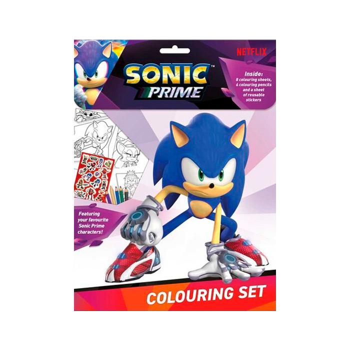 Desene de colorat "Sonic" Kids SN00014