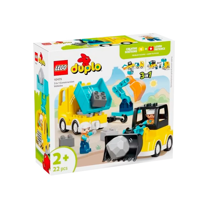 Lego Duplo Vehicule de constructii 3in1 10475