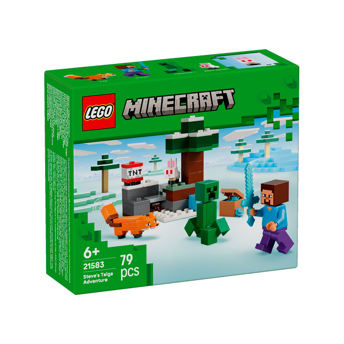 Lego Minecraft Aventura lui Steve in taiga 21583