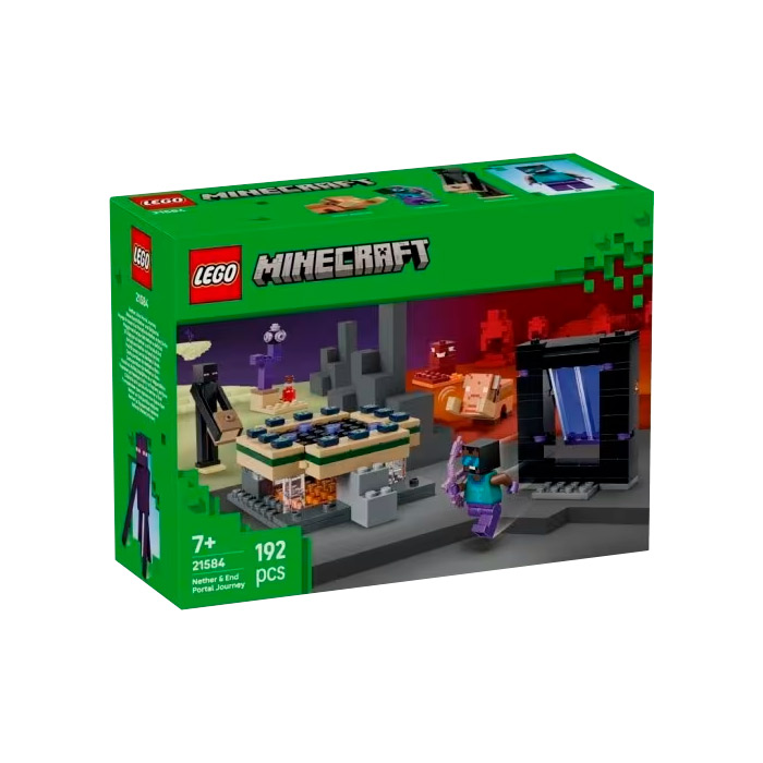 Lego Minecraft Calatorie prin portalul 21584