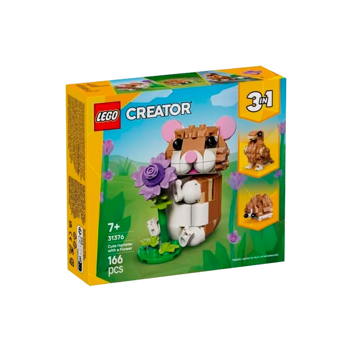 Lego Creator 3-in-1 Hamster adorabil 31376